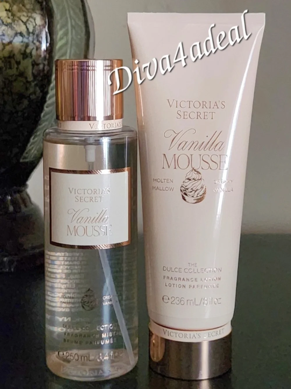 Victoria’s Secret VANILLA MOUSSE 2PC Mist + Lotion Bundle